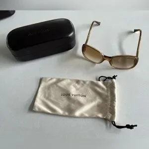 小物 Louis Vuitton Gina Sunglasses Z0052W LOUIS VUITTON Gina Sunglasses Z0052W Light Glitter Honey